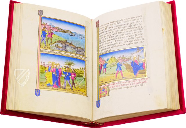 Legendarium der Sforza – Ms. Varia 124 – Biblioteca Reale di Torino (Turin, Italien) Faksimile