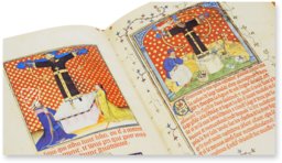 Legende des Heiligen Antlitz – CM Editores – Pal. lat. 1988 – Biblioteca Apostolica Vaticana (Vatikanstadt, Vatikanstadt)