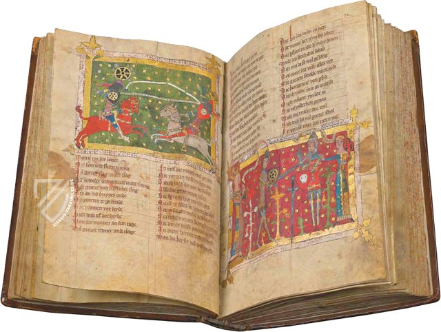 Leidener Wigalois – Quaternio Verlag Luzern – Bibliotheek der Rijksuniversiteit Leiden (Leiden, Niederlande)