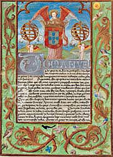 Leitura Nova Manuels I. von Portugal – Arquivo Nacional da Torre do Tombo (Lisabon, Portugal) Faksimile