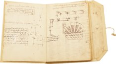 Leonardo da Vinci: Codex Trivulzianus – Giunti Editore – ms. 2162 – Archivio Storico Civico e Biblioteca Trivulziana del Castello Sforzesco (Mailand, Italien)