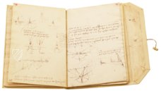 Leonardo da Vinci: Codex Trivulzianus – Giunti Editore – ms. 2162 – Archivio Storico Civico e Biblioteca Trivulziana del Castello Sforzesco (Mailand, Italien)