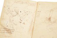 Leonardo da Vinci: Codex Trivulzianus – Giunti Editore – ms. 2162 – Archivio Storico Civico e Biblioteca Trivulziana del Castello Sforzesco (Mailand, Italien)