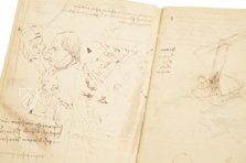 Leonardo da Vinci: Codex Trivulzianus – Giunti Editore – ms. 2162 – Archivio Storico Civico e Biblioteca Trivulziana del Castello Sforzesco (Mailand, Italien)