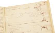 Leonardo da Vinci: Codex Trivulzianus – Giunti Editore – ms. 2162 – Archivio Storico Civico e Biblioteca Trivulziana del Castello Sforzesco (Mailand, Italien)