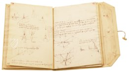 Leonardo da Vinci: Codex Trivulzianus – Giunti Editore – ms. 2162 – Archivio Storico Civico e Biblioteca Trivulziana del Castello Sforzesco (Mailand, Italien)
