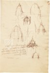 Leonardo da Vinci: Codex Trivulzianus – Giunti Editore – ms. 2162 – Archivio Storico Civico e Biblioteca Trivulziana del Castello Sforzesco (Mailand, Italien)