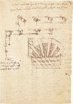 Leonardo da Vinci: Codex Trivulzianus – Giunti Editore – ms. 2162 – Biblioteca Trivulziana del Castello Sforzesco (Mailand, Italien)