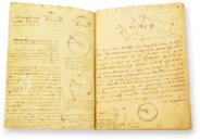 Leonardo da Vinci: Codex vom Flug der Vögel – Collezione Apocrifa Da Vinci – Biblioteca Reale di Torino (Turin, Italien)