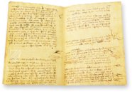 Leonardo da Vinci: Codex vom Flug der Vögel – Collezione Apocrifa Da Vinci – Ms Varia 95 – Biblioteca Reale di Torino (Turin, Italien)