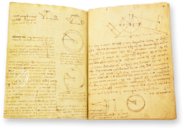 Leonardo da Vinci: Codex vom Flug der Vögel – Collezione Apocrifa Da Vinci – Ms Varia 95 – Biblioteca Reale di Torino (Turin, Italien)