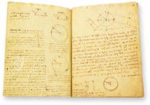 Leonardo da Vinci: Codex vom Flug der Vögel – Collezione Apocrifa Da Vinci – Ms Varia 95 – Biblioteca Reale di Torino (Turin, Italien)