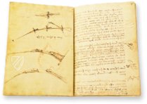 Leonardo da Vinci: Codex vom Flug der Vögel – Collezione Apocrifa Da Vinci – Ms Varia 95 – Biblioteca Reale di Torino (Turin, Italien)