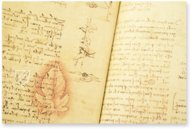 Leonardo da Vinci: Codex vom Flug der Vögel – Collezione Apocrifa Da Vinci – Ms Varia 95 – Biblioteca Reale di Torino (Turin, Italien)