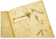 Leonardo da Vinci: Codex vom Flug der Vögel – Collezione Apocrifa Da Vinci – Ms Varia 95 – Biblioteca Reale di Torino (Turin, Italien)