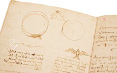 Leonardo da Vinci: Codex vom Flug der Vögel – Giunti Editore – Biblioteca Reale di Torino (Turin, Italien)