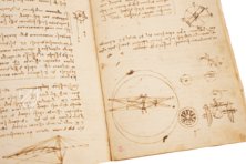 Leonardo da Vinci: Codex vom Flug der Vögel – Giunti Editore – Ms Varia 95 – Biblioteca Reale di Torino (Turin, Italien)