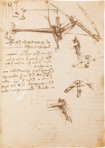 Leonardo da Vinci: Codex vom Flug der Vögel – Johnson Reprint – Ms Varia 95 – Biblioteca Reale di Torino (Turin, Italien) Leonardo da Vinci: Codex vom Flug der Vögel – Johnson Reprint – Ms Varia 95 – Biblioteca Reale di Torino (Turin, Italien)