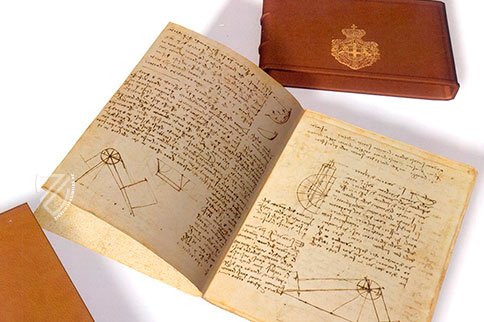 Leonardo da Vinci: Codex vom Flug der Vögel – Patrimonio Ediciones – Biblioteca Reale di Torino (Turin, Italien)