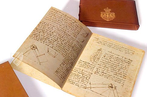 Leonardo da Vinci: Codex vom Flug der Vögel – Patrimonio Ediciones – Ms Varia 95 – Biblioteca Reale di Torino (Turin, Italien)