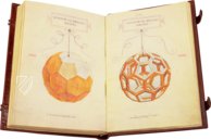 Leonardo da Vinci - De Divina Proportione - Ambrosiana Codex – Ediciones Grial – Ms. 170 sup. – Veneranda Biblioteca Ambrosiana (Mailand, Italien) Leonardo da Vinci - De Divina Proportione - Ambrosiana Codex – Ediciones Grial – Ms. 170 sup. – Veneranda Biblioteca Ambrosiana (Mailand, Italien)