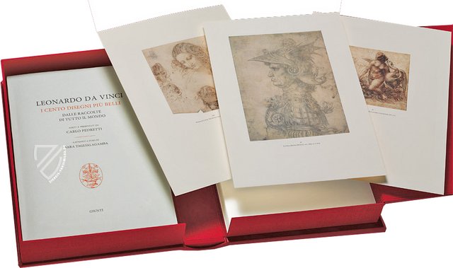 Leonardo da Vinci - Die hundert schönsten Zeichnungen von Sammlungen aus aller Welt – Museen weltweit Faksimile