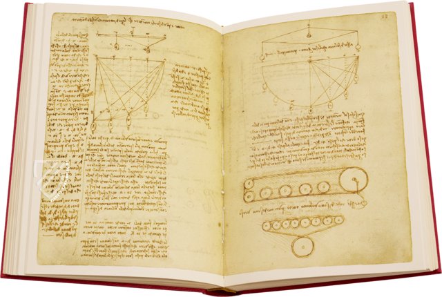 Leonardo da Vinci - Madrider Codizes – Giunti Editore – 8936 / 8937 – Biblioteca Nacional de España (Madrid, Spanien) Leonardo da Vinci - Madrider Codizes – Giunti Editore – 8936 / 8937 – Biblioteca Nacional de España (Madrid, Spanien)