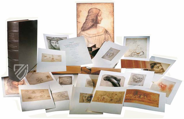 Leonardo da Vinci - Zeichnungen der öffentlichen Sammlungen in Frankreich – Giunti Editore – Musée du Louvre (Paris, Frankreich)