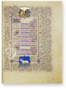 Les Belles Heures du Duc de Berry – Faksimile Verlag – Acc. No. 54.1.1 – The Metropolitan Museum of Art (New York, USA)