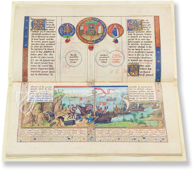 Les Chroniques de Jherusalem Abrégées – Cod. 2533 – Österreichische Nationalbibliothek (Wien, Österreich) Faksimile