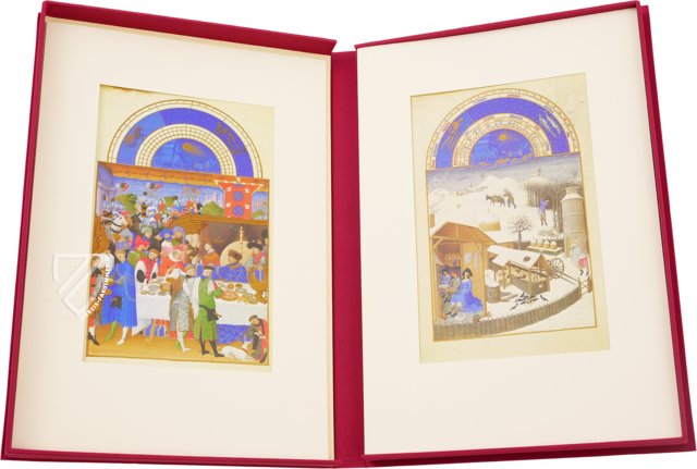 Les Très Riches Heures du Duc de Berry - Die Kalenderblätter Faksimile