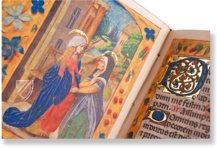 Liber Horarum von Gerard David – MS Vitrinas 12 – Real Biblioteca del Monasterio (San Lorenzo de El Escorial, Spanien) Faksimile