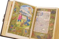 Liber Horarum von Gerard David – Testimonio Compañía Editorial – MS Vitrinas 12 – Real Biblioteca del Monasterio de San Lorenzo de El Escorial (San Lorenzo de El Escorial, Spanien)