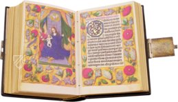 Liber Horarum von Gerard David – Testimonio Compañía Editorial – MS Vitrinas 12 – Real Biblioteca del Monasterio de San Lorenzo de El Escorial (San Lorenzo de El Escorial, Spanien)