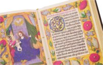 Liber Horarum von Gerard David – Testimonio Compañía Editorial – MS Vitrinas 12 – Real Biblioteca del Monasterio de San Lorenzo de El Escorial (San Lorenzo de El Escorial, Spanien)