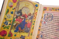 Liber Horarum von Gerard David – Testimonio Compañía Editorial – MS Vitrinas 12 – Real Biblioteca del Monasterio de San Lorenzo de El Escorial (San Lorenzo de El Escorial, Spanien)