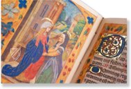 Liber Horarum von Gerard David – Testimonio Compañía Editorial – MS Vitrinas 12 – Real Biblioteca del Monasterio (San Lorenzo de El Escorial, Spanien)