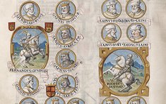 Libro de la Genealogia de los Reyes de Espana (Faksimile auf echtem Pergament)