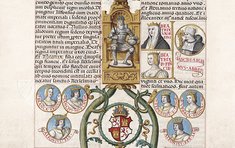 Libro de la Genealogia de los Reyes de Espana (Faksimile auf echtem Pergament)