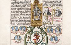 Libro de la Genealogia de los Reyes de Espana (Faksimile auf pergamentähnlichem Spezialpapier) Faksimile
