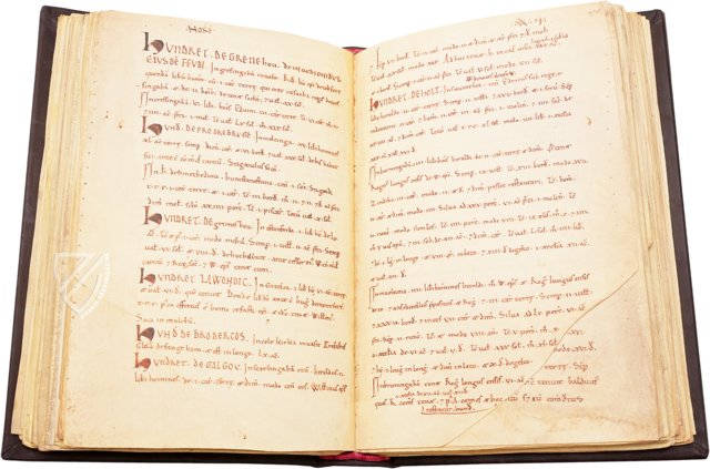 Little Domesday Book – Alecto Historical Editions – E 31/1/1, E 31/1/2, and E 31/1/3 – The National Archives (London, Vereinigtes Königreich)