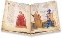 Lobgedicht auf König Robert von Anjou – Cod. Ser. n. 2639 – Österreichische Nationalbibliothek (Wien, Österreich) Faksimile