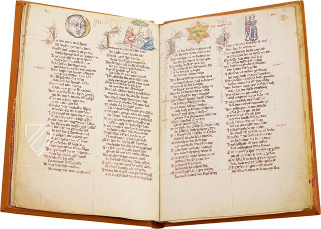 Losbuch in deutschen Reimpaaren – Cod. Vindob. S. N. 2652 – Österreichische Nationalbibliothek (Wien, Österreich) Faksimile