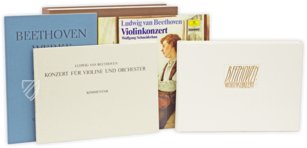 Ludwig van Beethoven - Violinkonzert – Akademische Druck- u. Verlagsanstalt (ADEVA) – Mus. Hs. 17.538 – Österreichische Nationalbibliothek (Wien, Österreich)