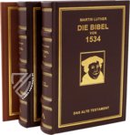 Luther-Bibel von 1534 – Taschen – Cl I: 58 (b) und (c)  – Herzogin Anna Amalia Bibliothek (Weimar, Deutschland)