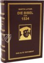 Luther-Bibel von 1534 – Taschen – Cl I: 58 (b) und (c)  – Herzogin Anna Amalia Bibliothek (Weimar, Deutschland)