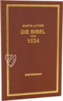 Luther-Bibel von 1534 – Taschen – Cl I: 58 (b) und (c)  – Herzogin Anna Amalia Bibliothek (Weimar, Deutschland)