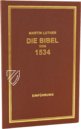 Luther-Bibel von 1534 – Taschen – Cl I: 58 (b) und (c)  – Herzogin Anna Amalia Bibliothek (Weimar, Deutschland)