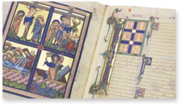 Mainzer Evangeliar – Ms. 13 – Hofbibliothek (Aschaffenburg, Deutschland) Faksimile