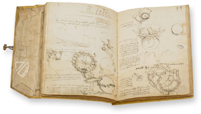 Manuskripte des Institut de France – Collezione Apocrifa Da Vinci – mss A - M – Institut de France (Paris, Frankreich)